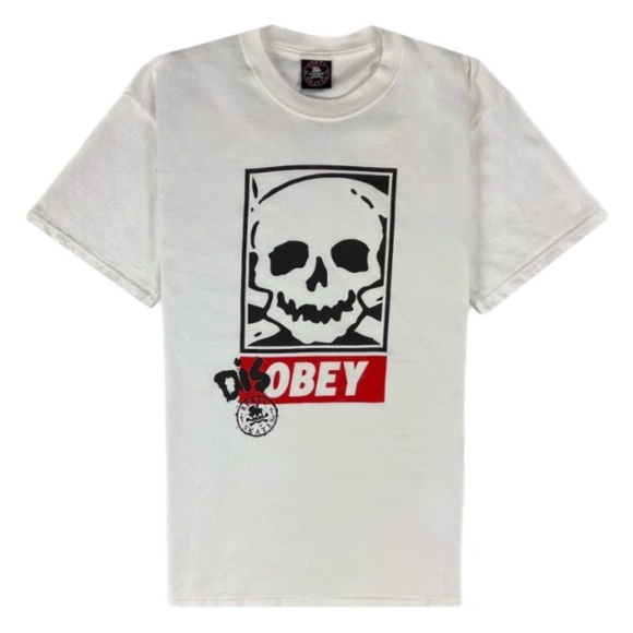 Rebel Skates Dis-OBEY T Shirt - Picture 1 of 1